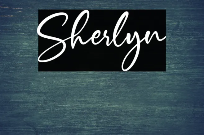 Sherlyn Example 1