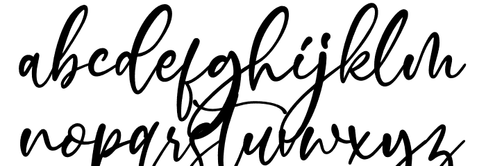 Sherlyn Font LOWERCASE