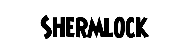 Shermlock  フリーフォントのダウンロード
