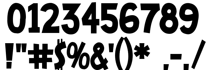 Shermlock Font OTHER CHARS