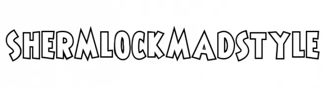 ShermlockMadstyle  フリーフォントのダウンロード