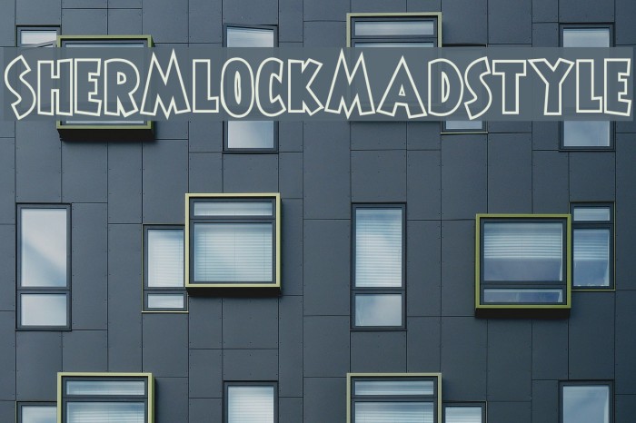 ShermlockMadstyle Font examples