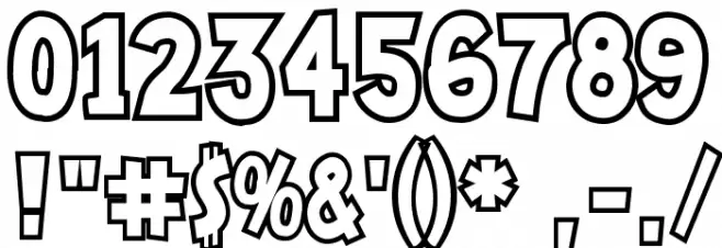 ShermlockOpen フォント その他の文字