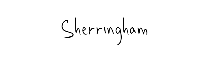 Sherringham  Frei Schriftart Herunterladen