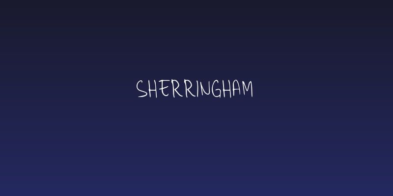 Sherringham Social Header