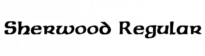 Sherwood Regular  Descarca Fonturi Gratis