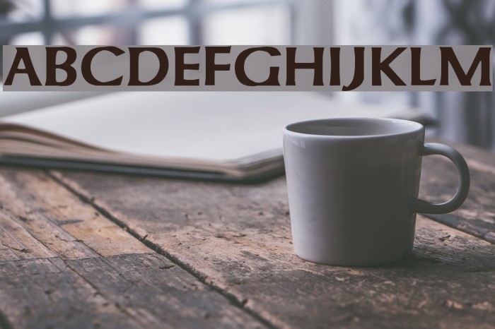 Sherwood Regular Font examples