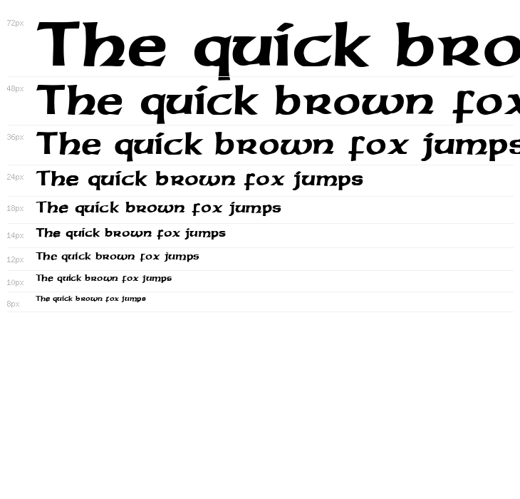 Sherwood Regular Waterfall