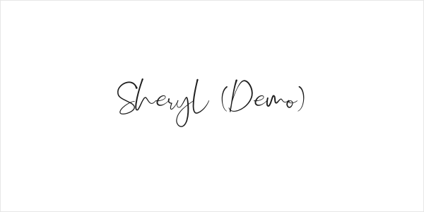 Sheryl (Demo) Logo