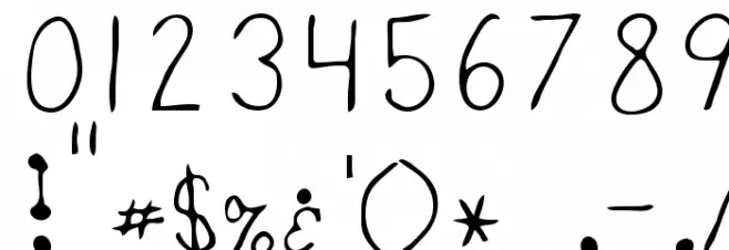 Sheryl Regular Font OTHER CHARS