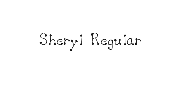 Sheryl Regular Logo