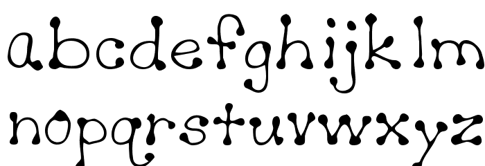 Sheryl Regular Font LOWERCASE