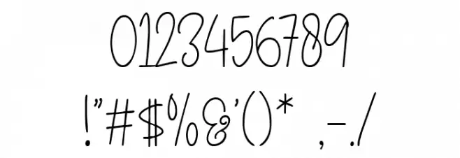 She's Mine Font Alte caractere