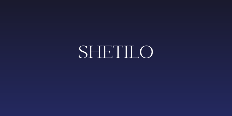 Shetilo Social Header