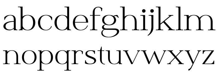 Shetilo Font Litere mici