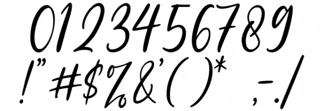 Shettricka Font OTHER CHARS