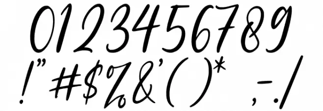 Shettricka Font OTHER CHARS