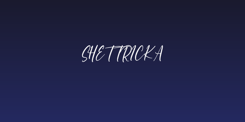 Shettricka Social Header