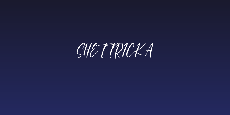 Shettricka Social Header