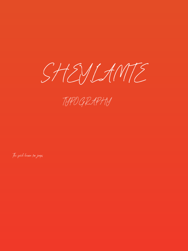 Sheylamte Poster
