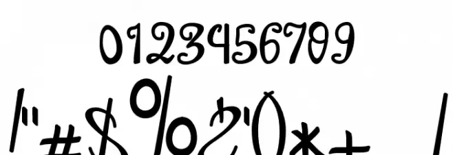 Sheyna Font OTHER CHARS