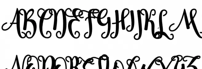Sheyna Schriftart Groß