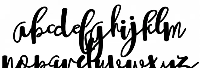 Sheyna फ़ॉन्ट लोअरकेस