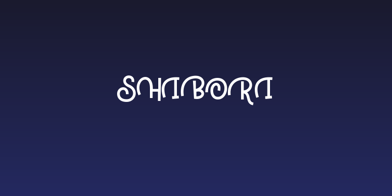 Shibori Social Header
