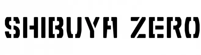 Shibuya Zero  Frei Schriftart Herunterladen