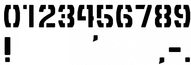 Shibuya Zero Font OTHER CHARS