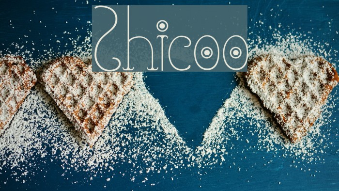 Shicoo Font examples