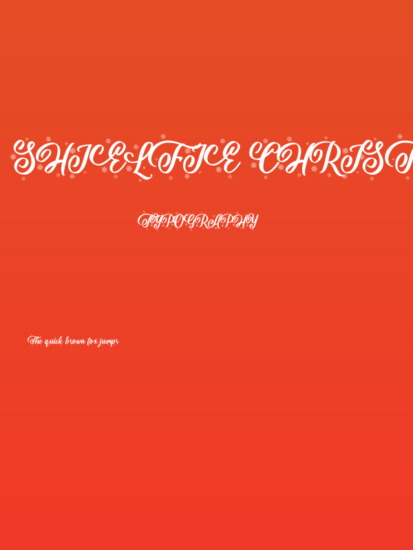 Shielfie Christmas Poster