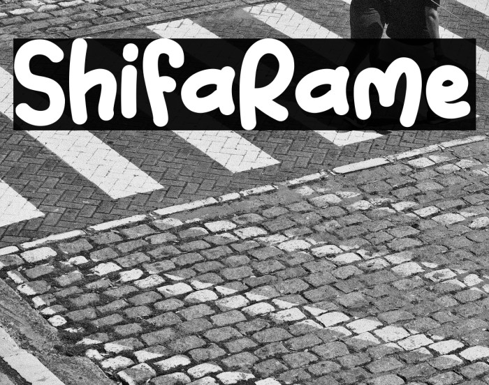 Shifa Rame Example 1