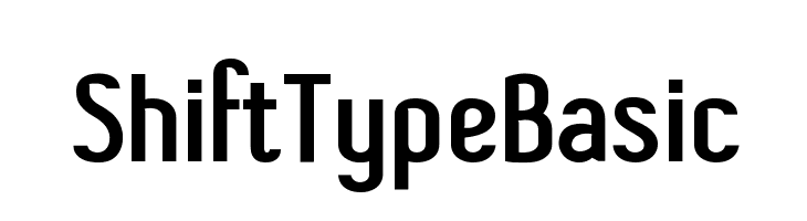 ShiftTypeBasic  font caratteri gratis