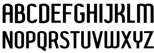 ShiftTypeBasic Schriftart Groß