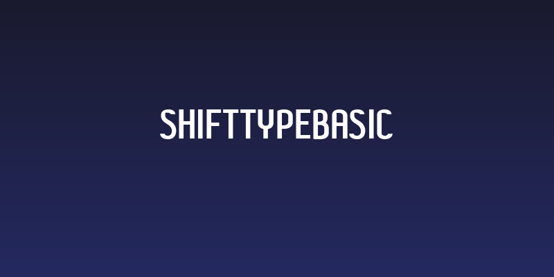 ShiftTypeBasic Social Header