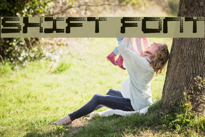 Shift Font examples