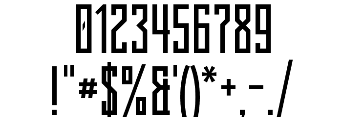 Shihan Font OTHER CHARS
