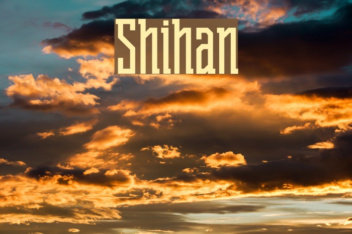 Shihan Font examples