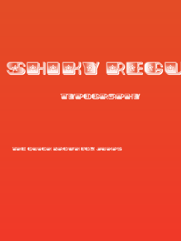 Shiky Regular Poster