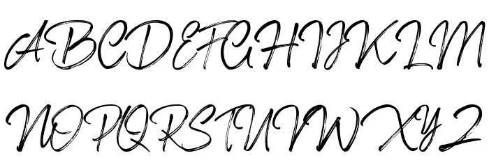 Shillentta Personal Use Only Шрифта ВЕРХНИЙ