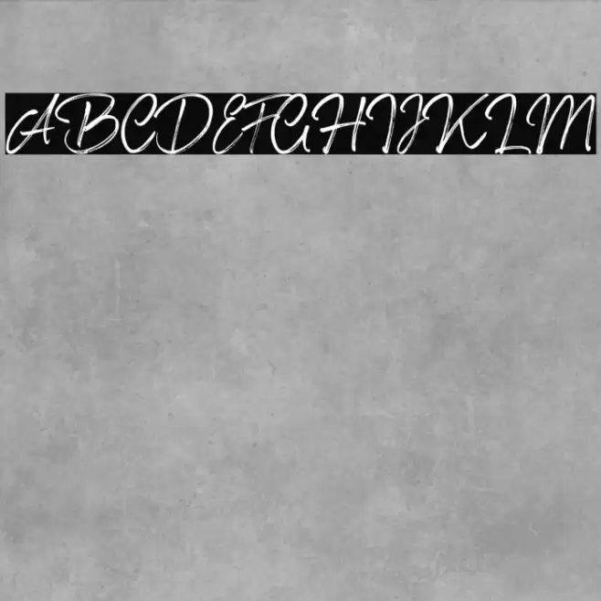 Shillentta Personal Use Only Font examples