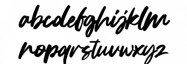 Shilling Fonte MINÚSCULAS