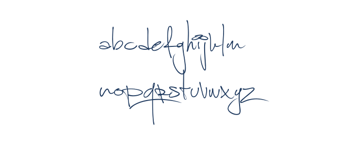 Shimes One PERSONAL USE Lowercase