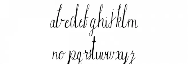 Shimla La Font LOWERCASE