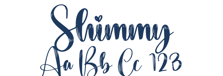 Shimmy Font Preview