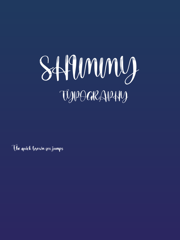 Shimmy Poster
