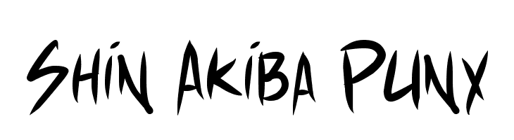 Shin Akiba Punx  لخطوط تنزيل