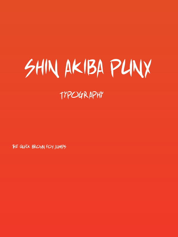 Shin Akiba Punx Poster