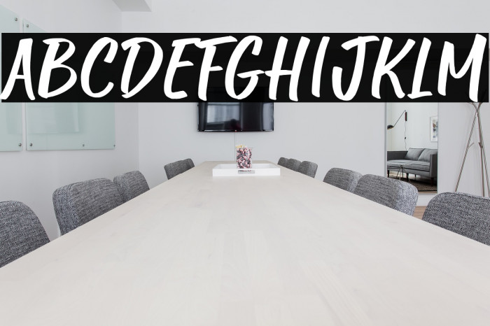 Shine Bright Font examples